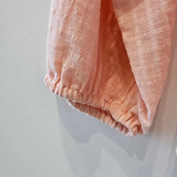 Lauren Conrad LC Light Orange Long Sleeve Flowy Blouse Size XXL - Picture 4 of 9